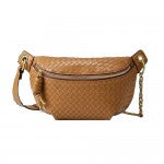 Woven Cross Body Tote Bag