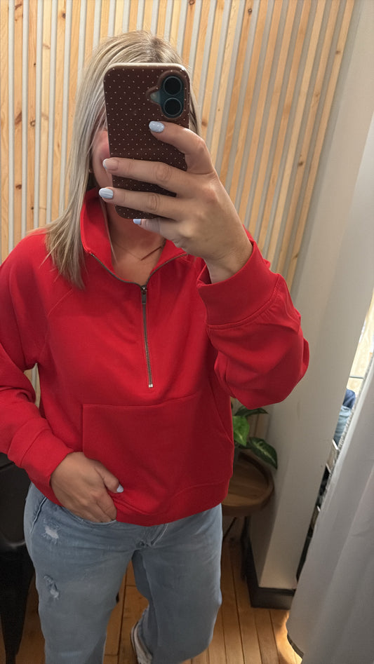 Scuba Half Zip Pullover