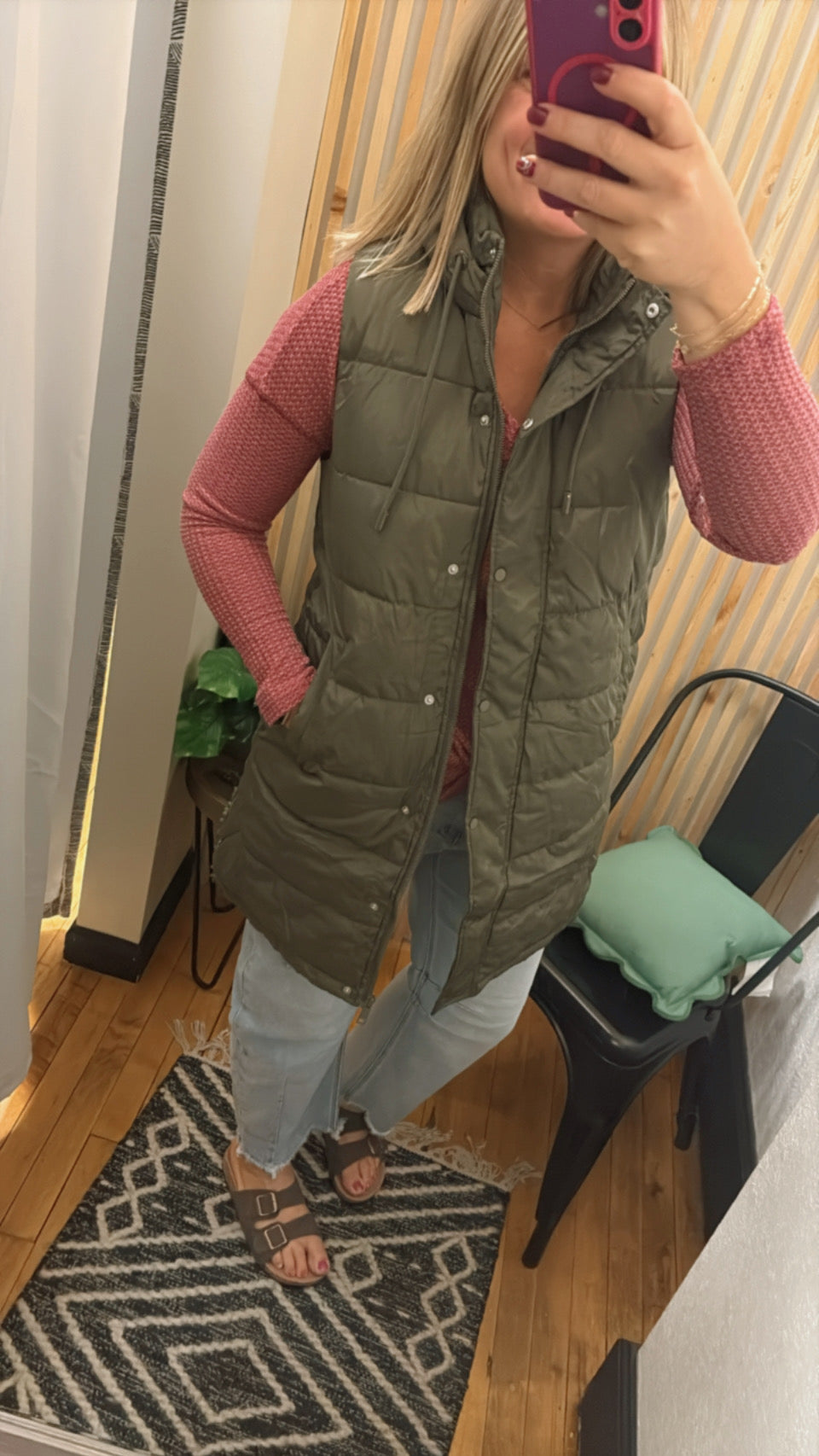 Puffer Long Vest