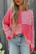 Pink Patchwork Top