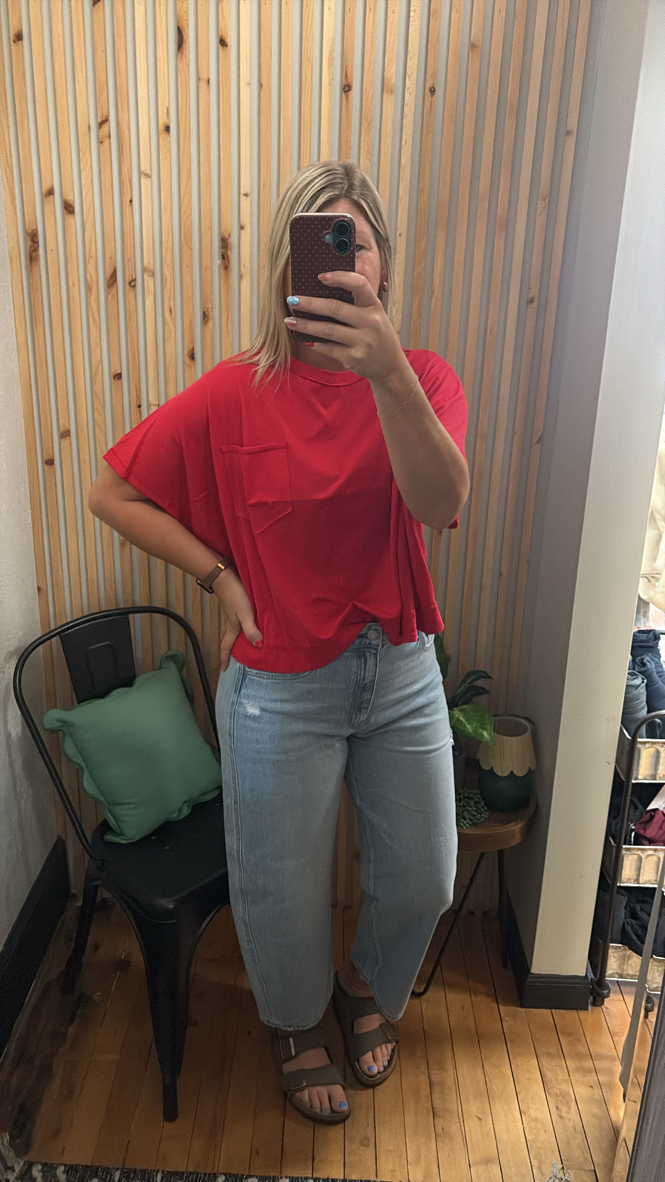 Pocket Boxy Tee
