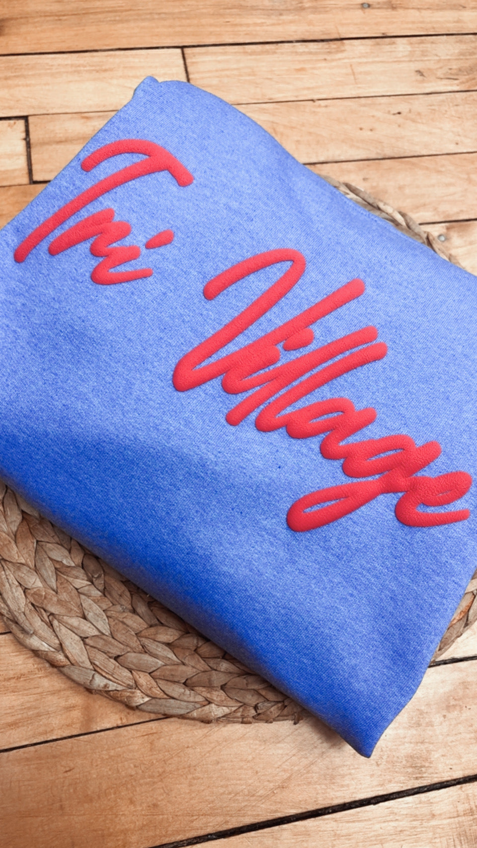 Custom Puff Crew Sweatshirt
