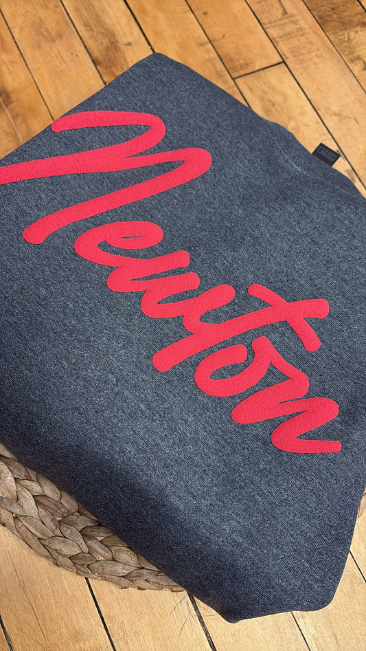 Newton Script Puff Spiritwear Sweatshirt