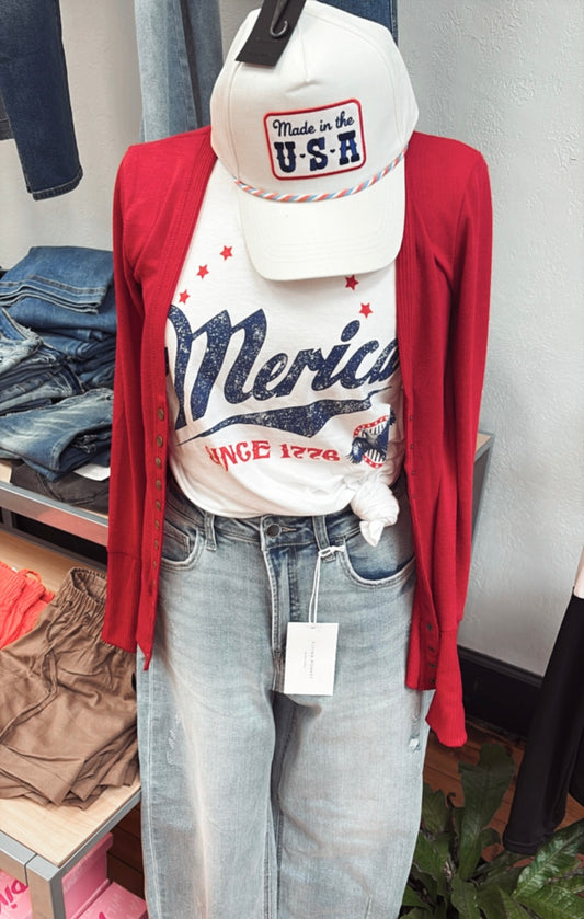 Merica 4th of July Tee