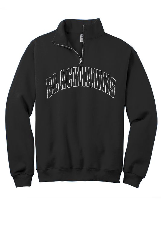 Blackhawks 1/4 Zip Sweatshirt