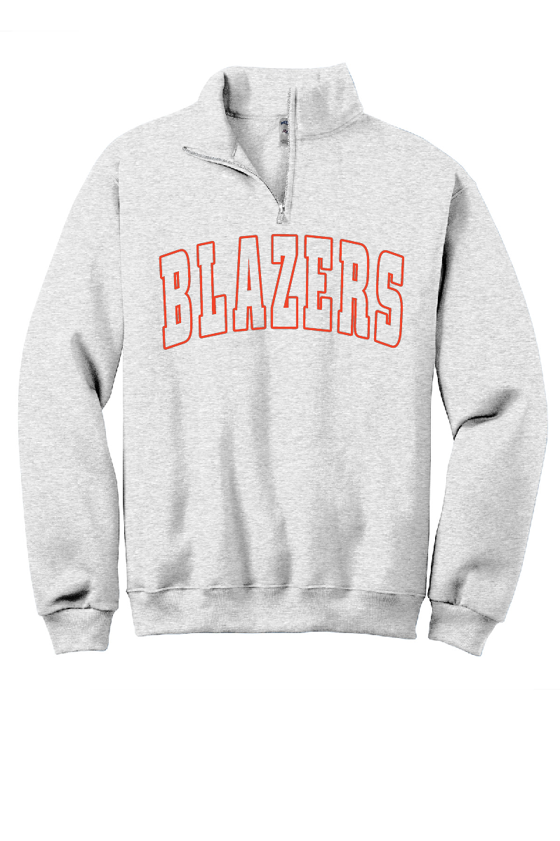 Blazers Quarter Zip Sweatshirt