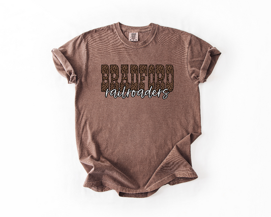 Bradford Leopard Espresso Comfort Tee