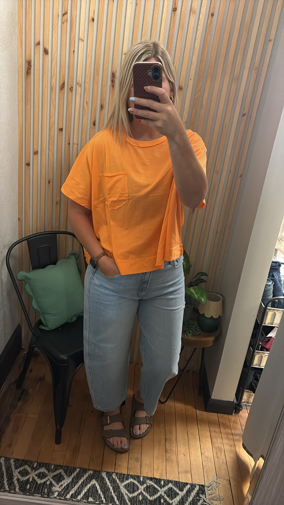 Pocket Boxy Tee