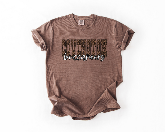 Covington Leopard Espresso Comfort Tee