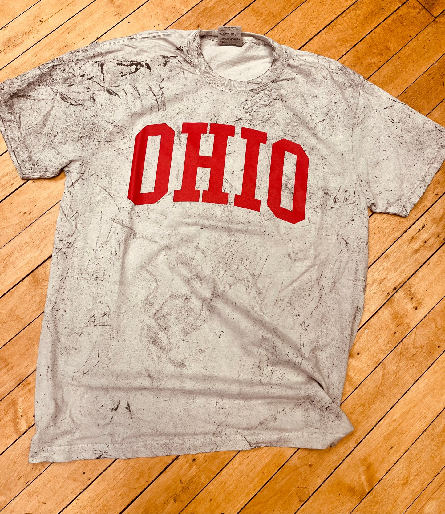 Collegiate Ohio Splatter Tee