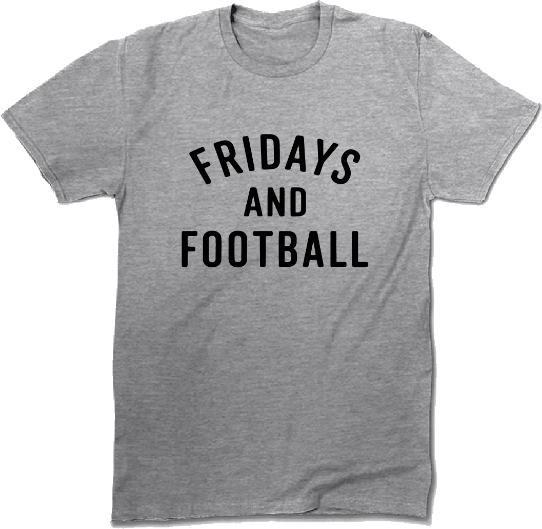 Fridays and Football Apparel