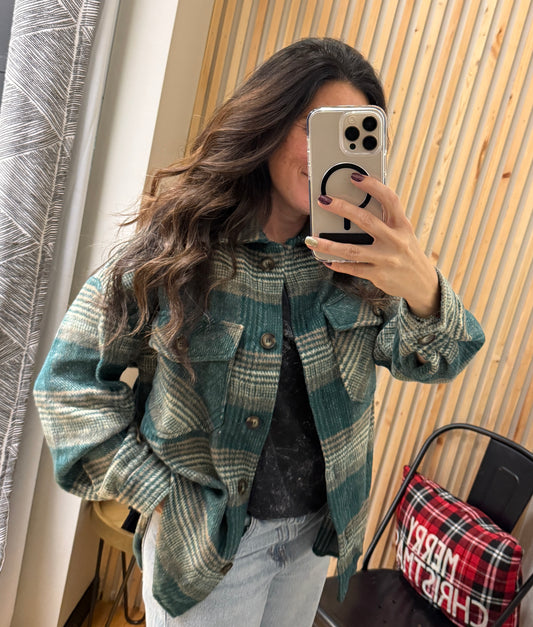 Fall into Winter Shacket
