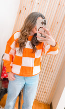 Checkered Bishop Sweater