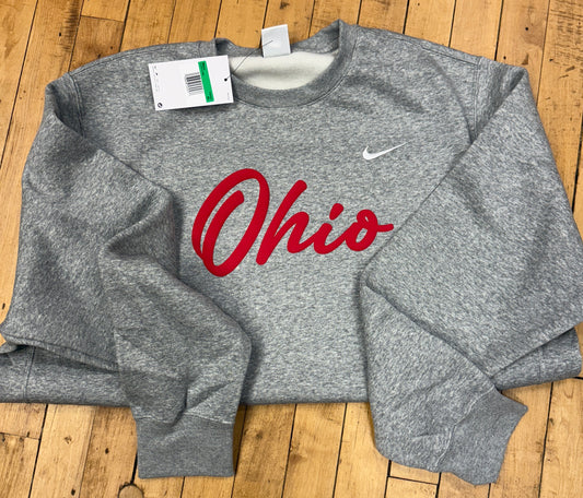 Ohio Nike Script Puff Spiritwear Sweatshirt