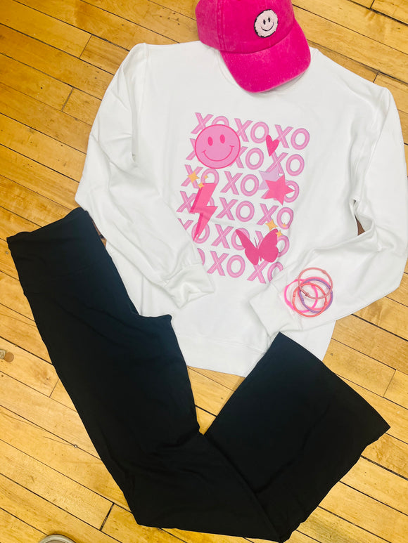 XOXO Valentine Crew Sweatshirt