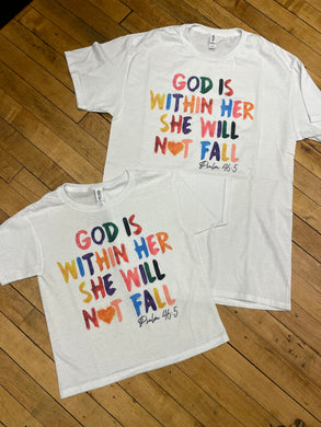 God is Within Her Tee