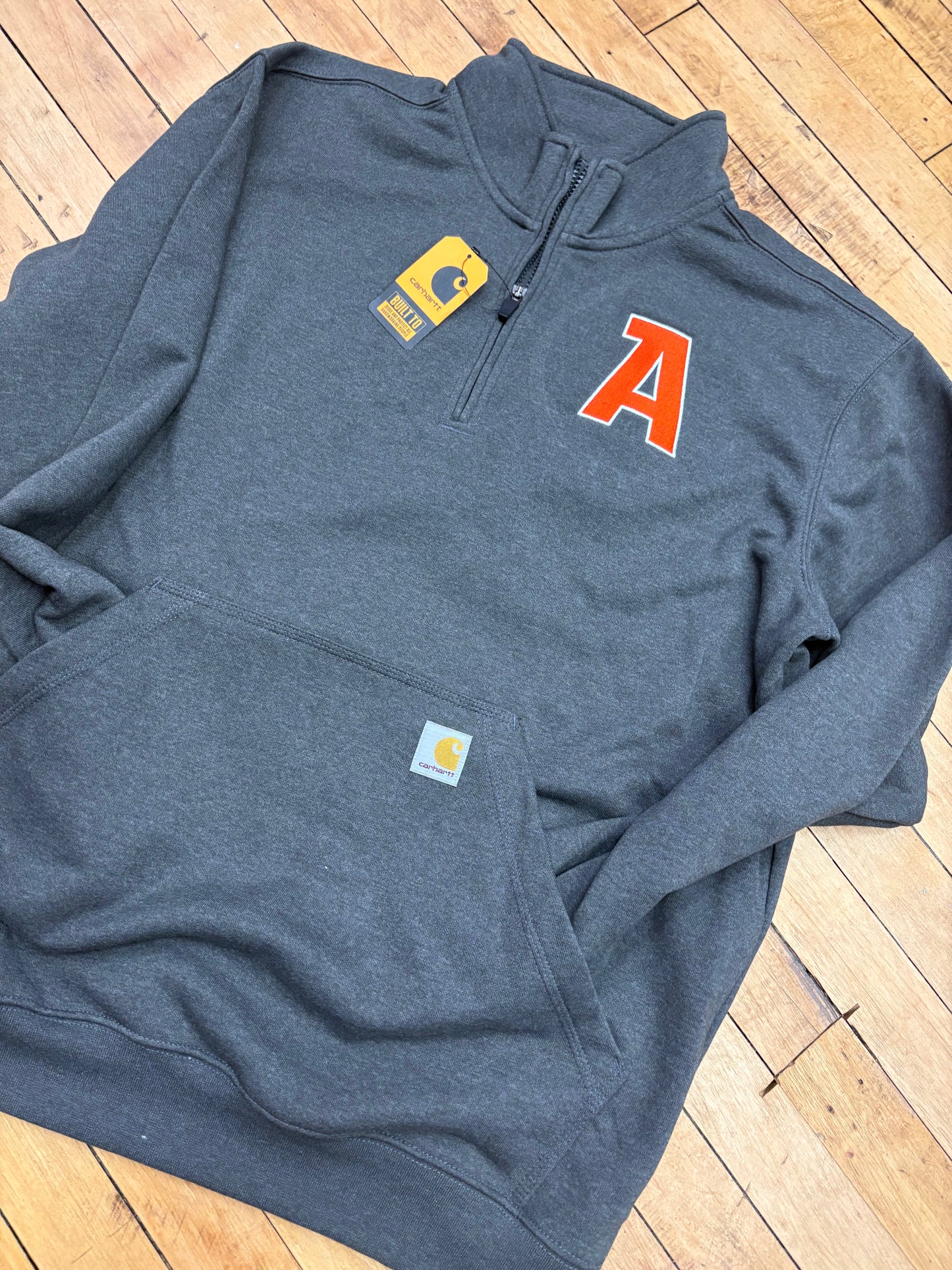 Carhartt 1/4 Zip Mock Neck Sweatshirt