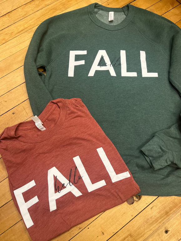 Hello Fall Apparel