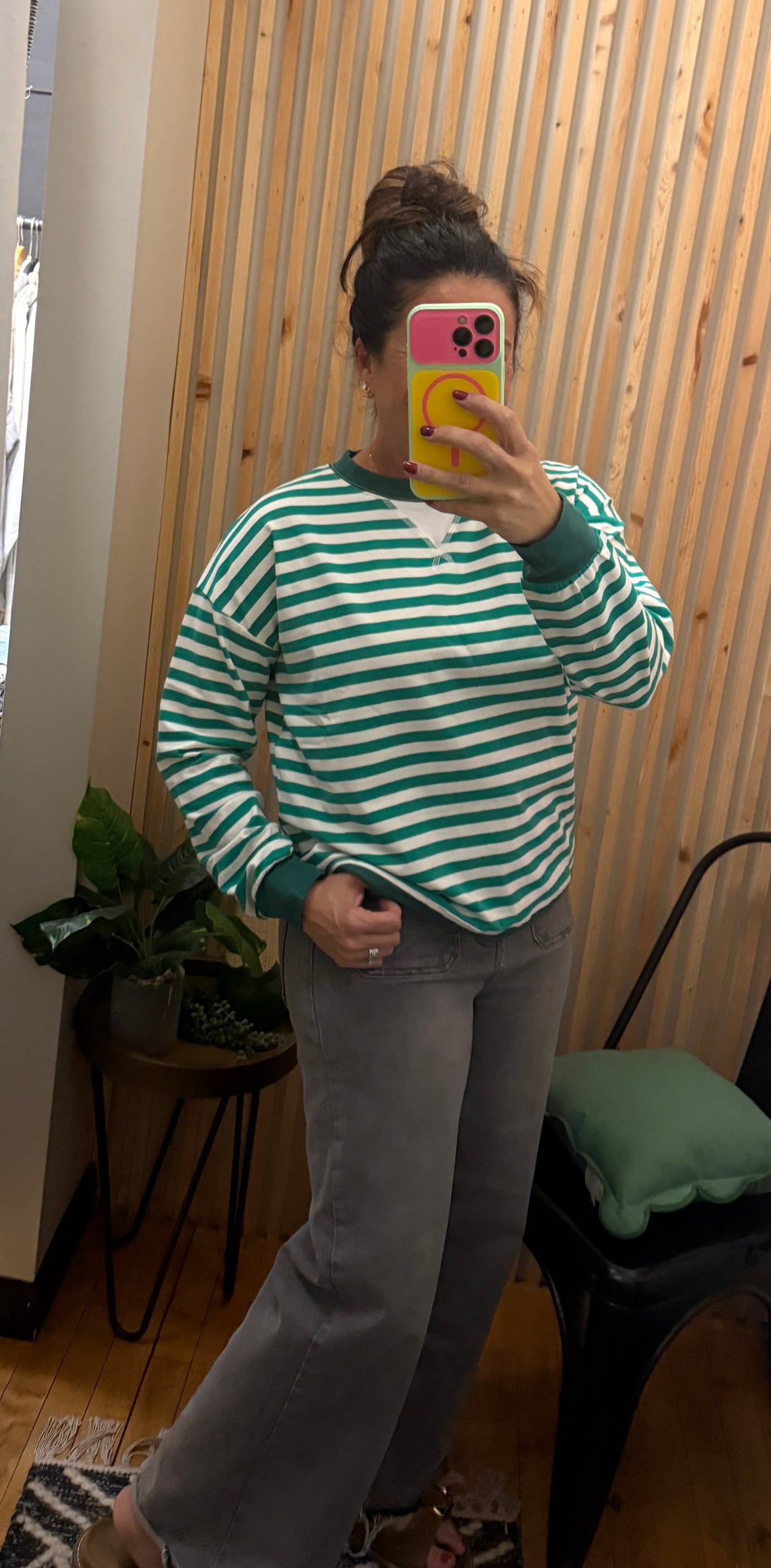 Rugby Stripe Top