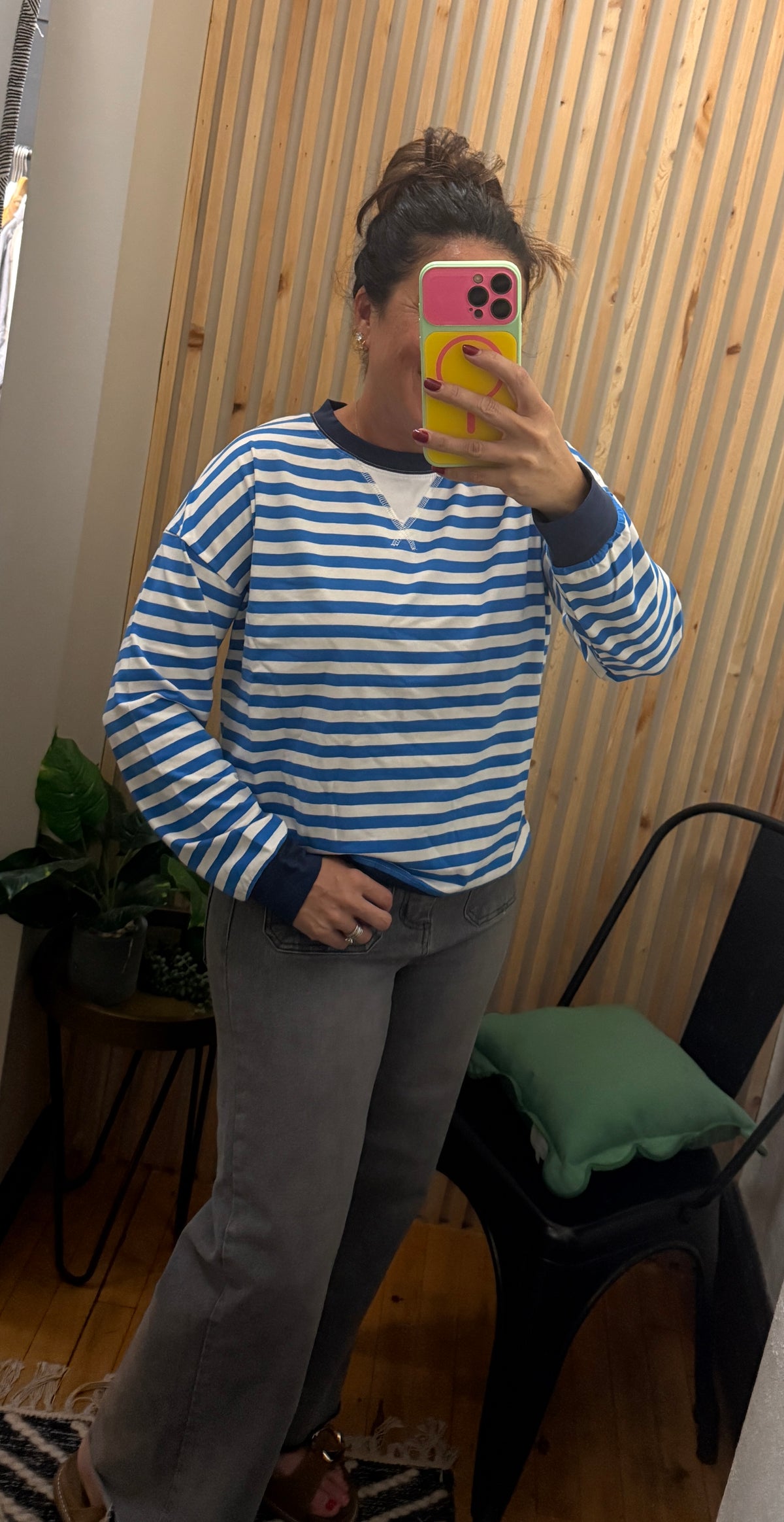 Rugby Stripe Top