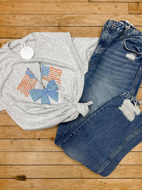 All-American Bow Tshirt