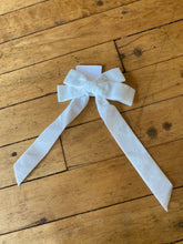 Velvet Bow Clip