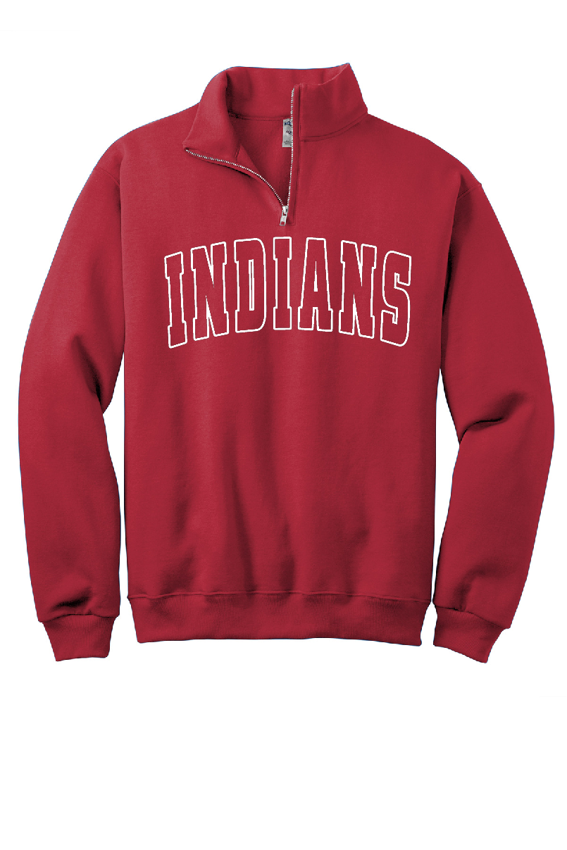 Indians Quarter Zip Sweatshirt