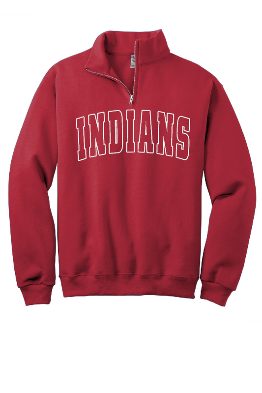 Indians Quarter Zip Sweatshirt