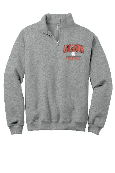 2026 Arcanum JH Volleyball 1/4 Zip Sweatshirt