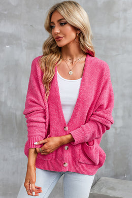 Pink Button Down Cardi