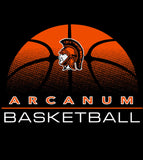 Arcanum Basketball Short Sleeve Hooded Sweatshirt