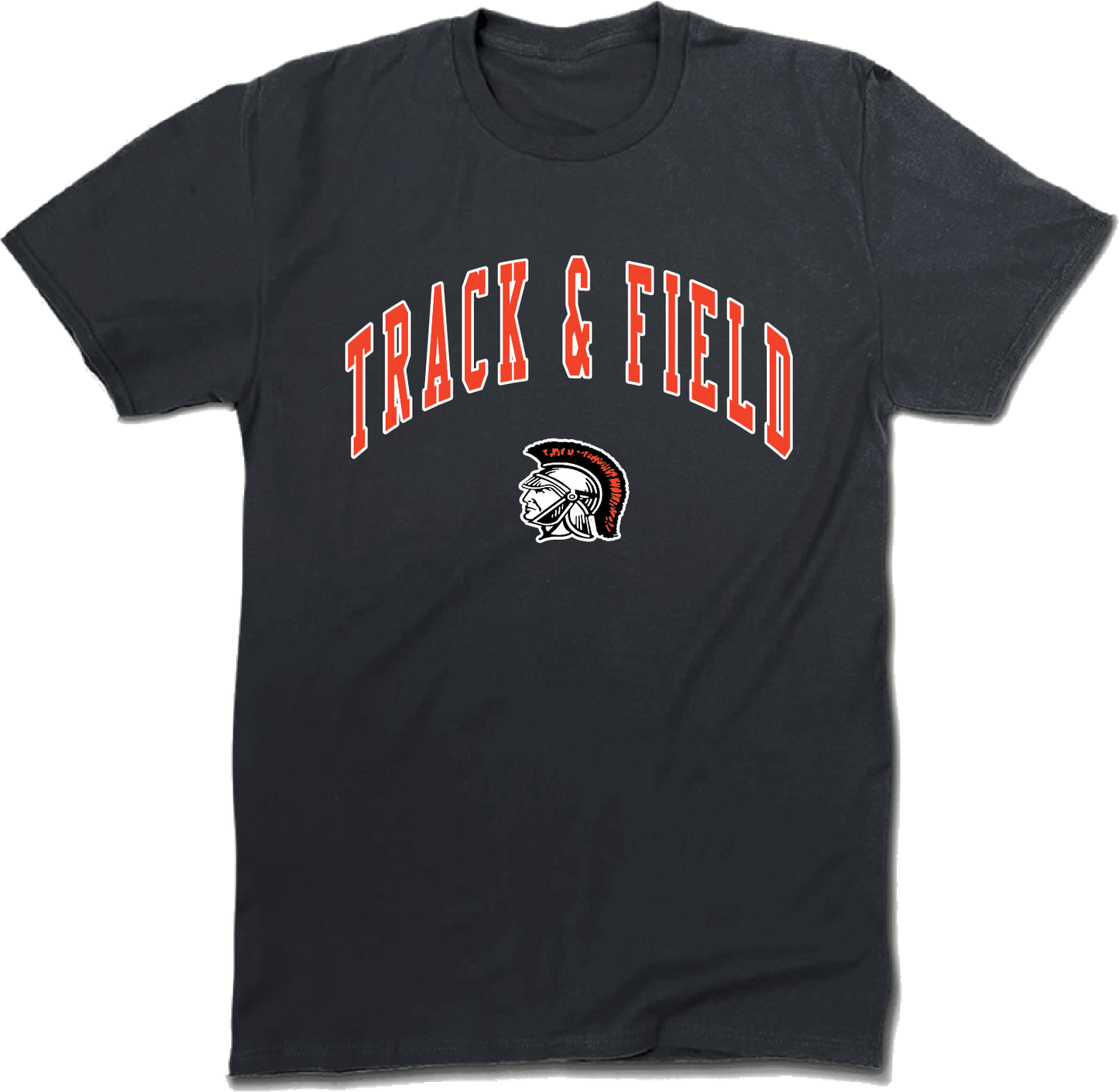 Track and Field Trojan Head Apparel