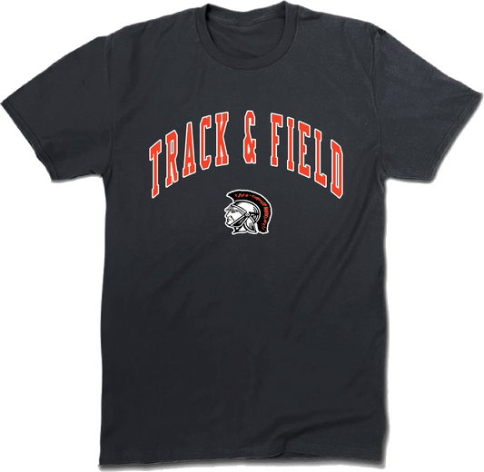 Track and Field Trojan Head Apparel