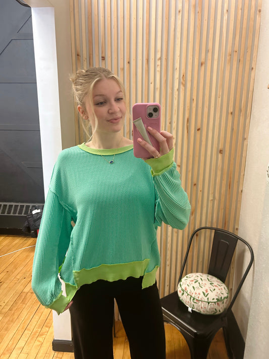 Lucky One Uneven Hem Top