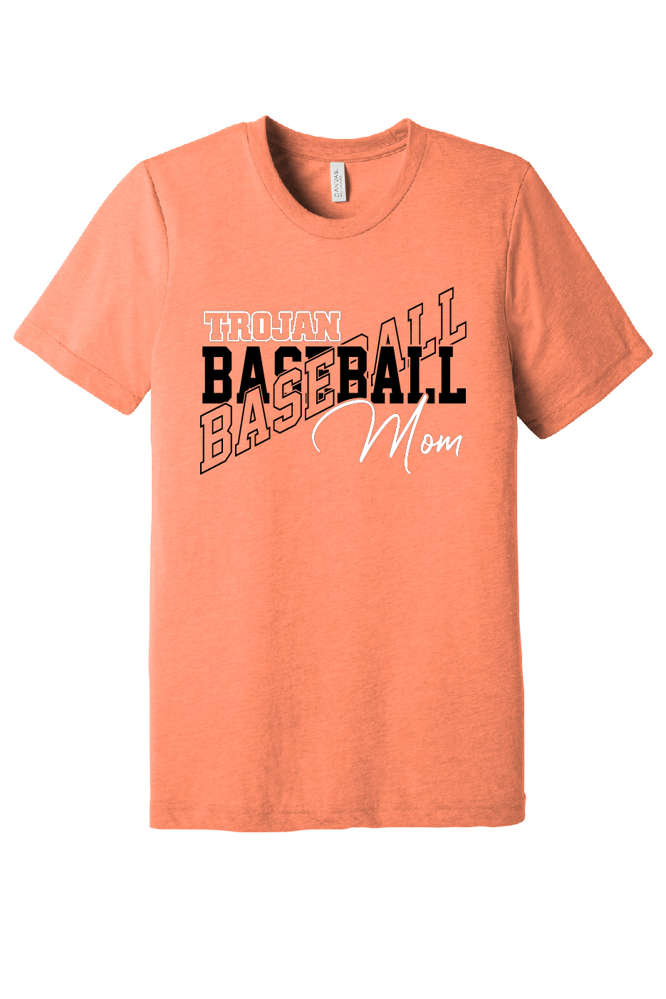 Trojan Baseball Mom Apparel