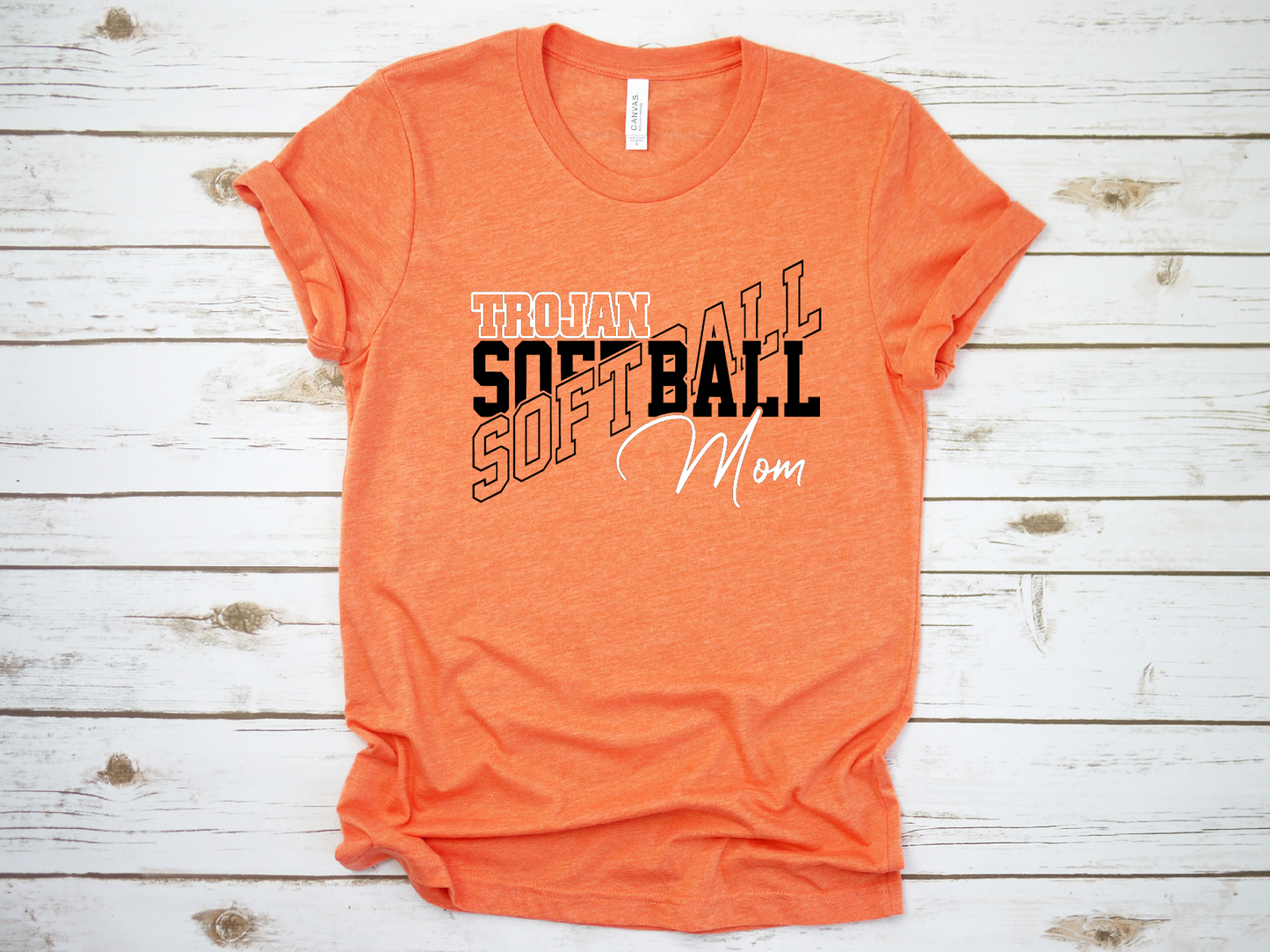 Trojan Softball Mom Apparel