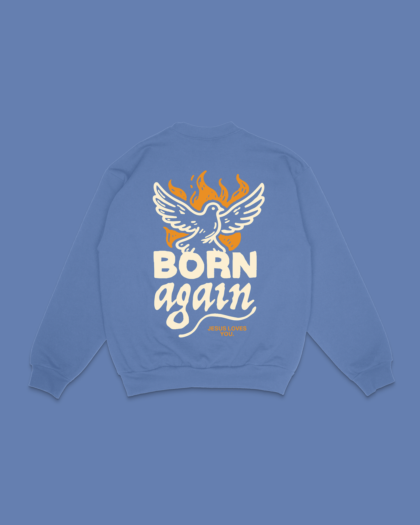 "Born Again" Dove Crewneck