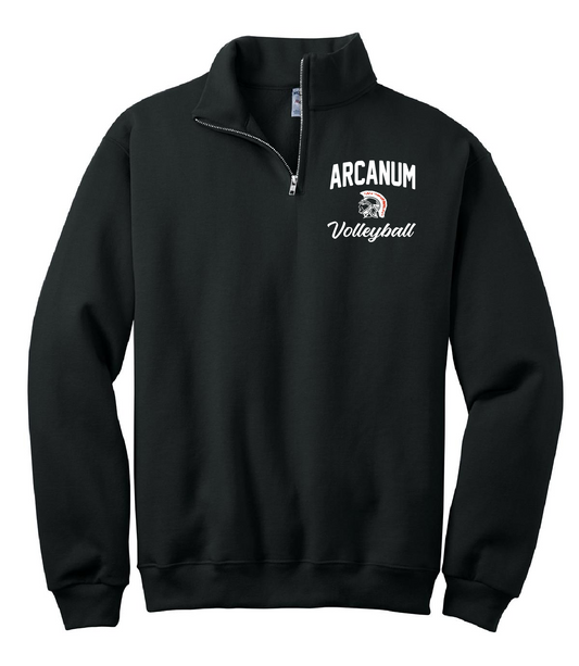 Arcanum Volleyball Quarter Zip Sweatshirt