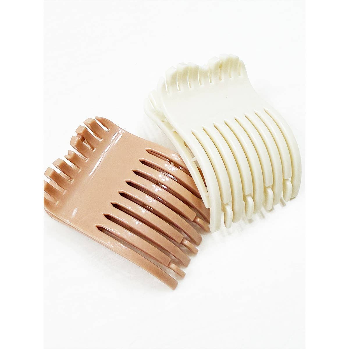 Neutral Colors of Flat Hair Clips