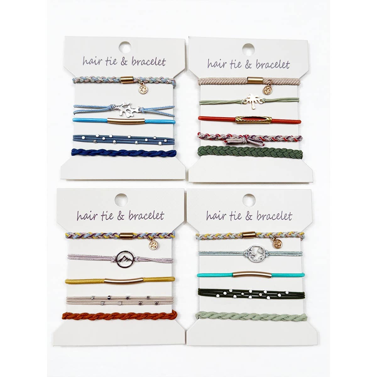Boho Inspired Hair Tie Bracelets