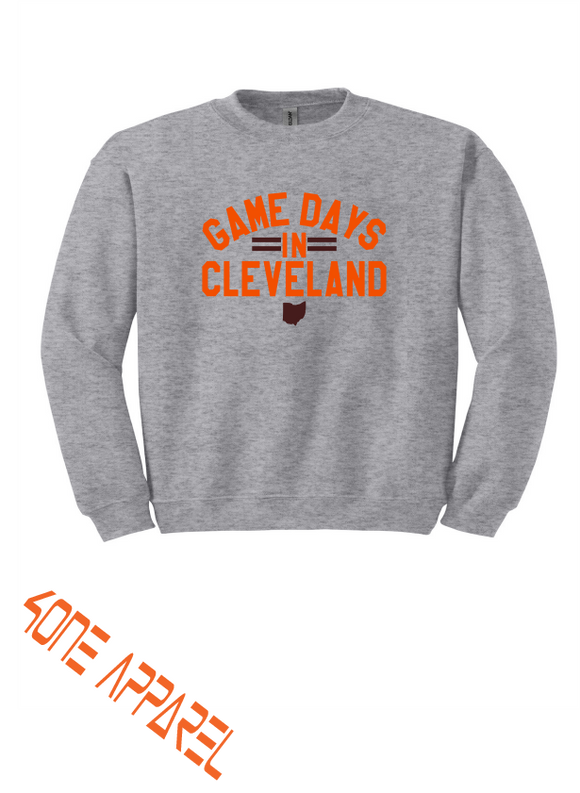 Game Days in Cleveland Apparel