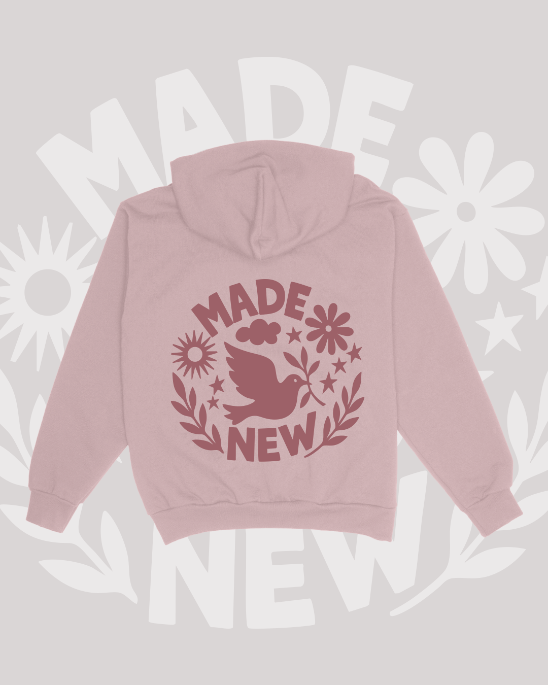 Made New Blush Pink Hoodie