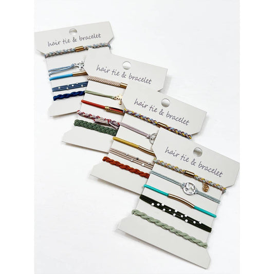 Boho Inspired Hair Tie Bracelets