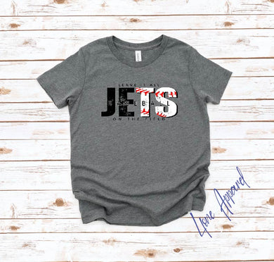 Jets Baseball Stitches Apparel