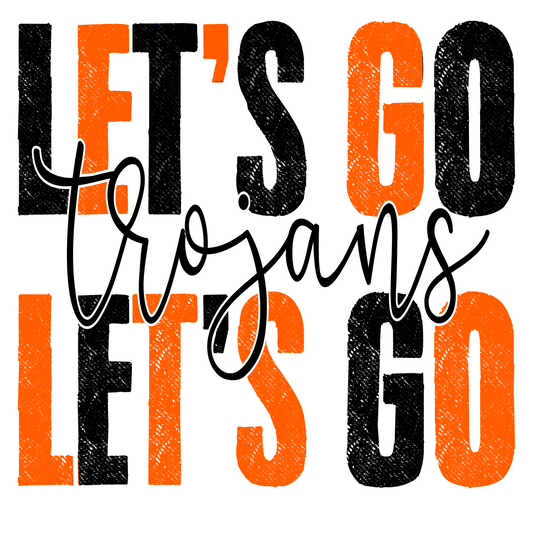 Let's Go Trojans Apparel