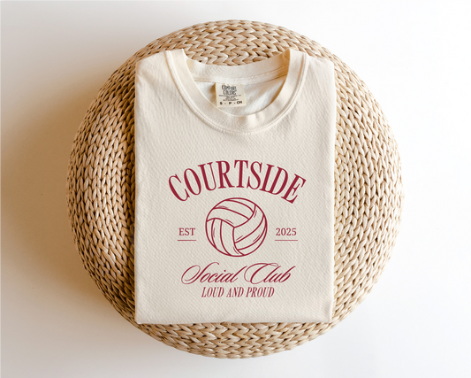 Courtside Social Club Tee