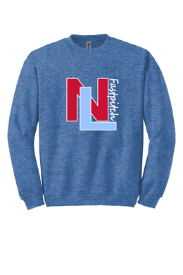 Next Level Block Crew Sweatshirt