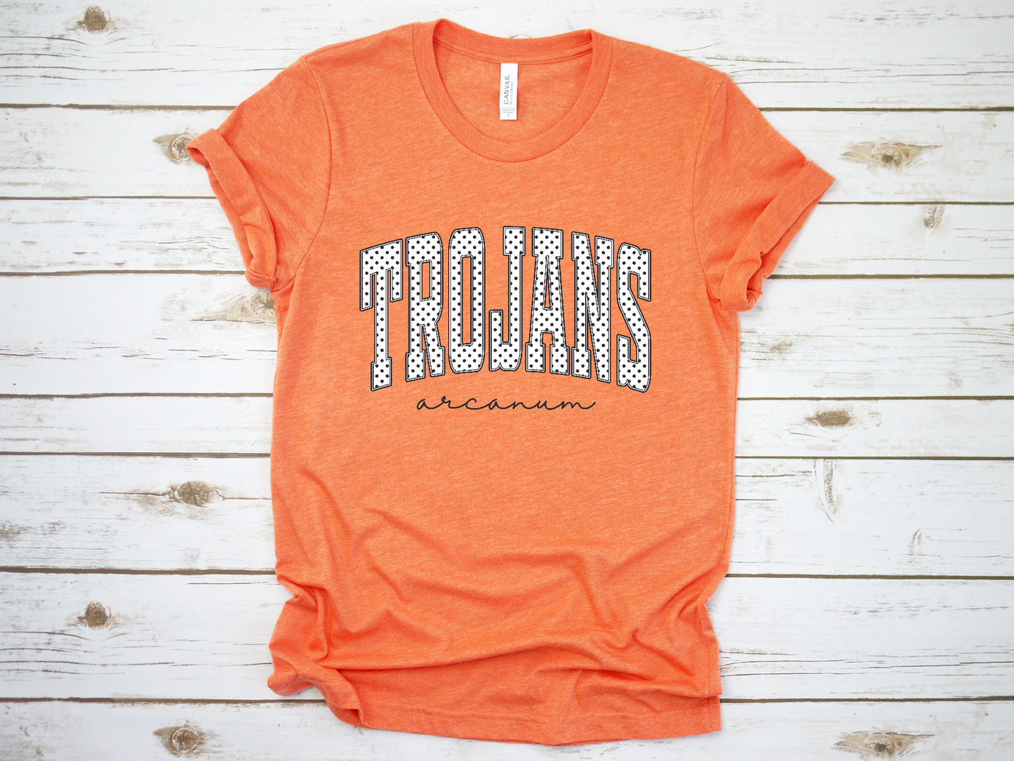 Polka Dot Arcanum Trojans Tee Deal