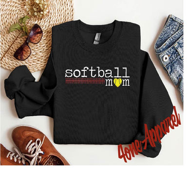 Softball Mom Stitch Apparel