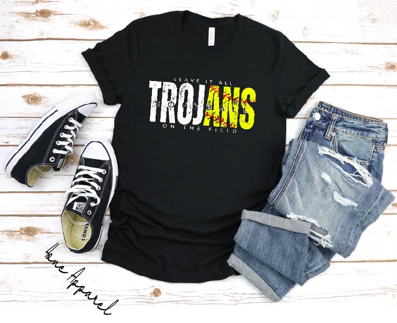 Trojans Softball Stitches Tee